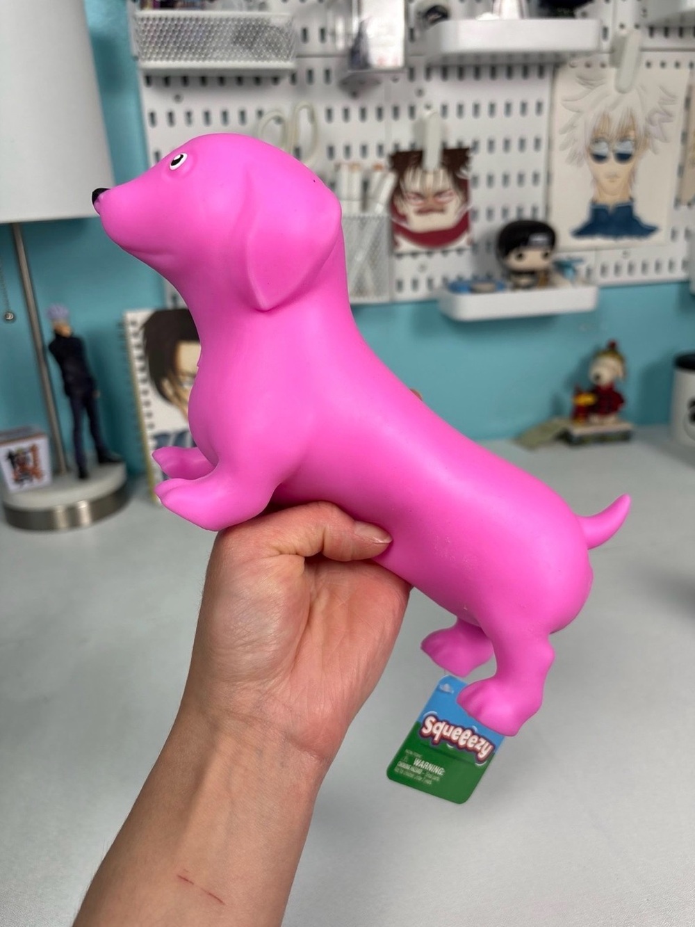 Squeezy dog squishy fidget viral tikok